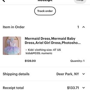 Never worn gorgeous dress